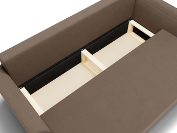 Прямой диван Мелодия,НПБ,еврокнижка,велюр