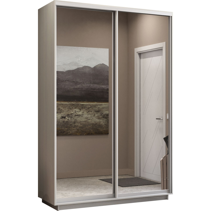 Шкафы-купе 2-х дверные, Шкаф-купе Экспресс Экспенс дуо 2400 x 1600 x 450