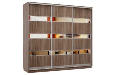 Шкаф-купе Премьер 57 (16;16;16) трёхдверный