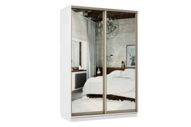 Шкаф-купе Премьер 02 белый