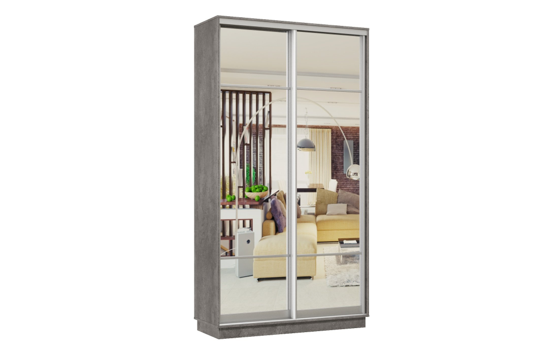 Шкафы-купе, Шкаф-купе Премьер Лайт 04 (11;11) двухдверный