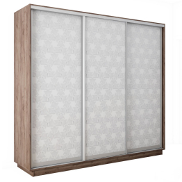 Шкаф-купе Экспресс 3-х дверный Фотопечать Калейдоскоп Стекла 240х60х220