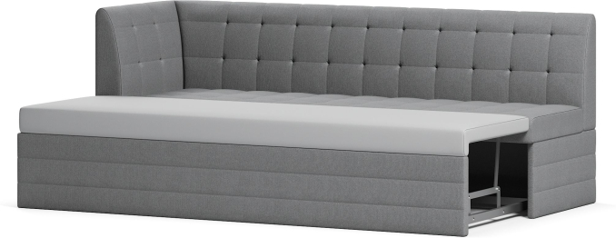 Кухонный диван дельфин Дилла, велюр