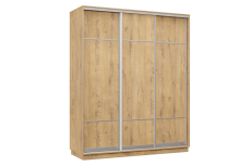 Шкафы-купе 3-х дверные, Шкаф-купе Премьер Лайт 23 (08;08;08) трехдверный