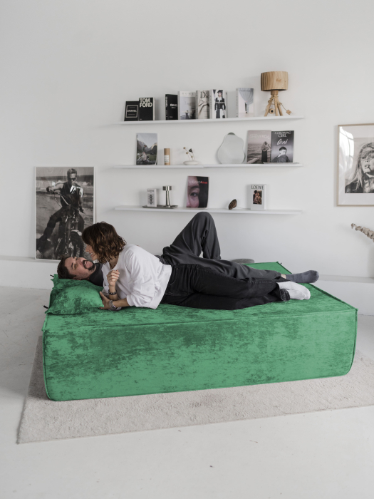 Бескаркасные диваны, Диван бескаркасный Клайд, плюш