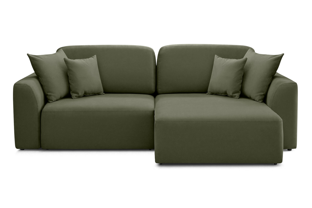 Диваны угловые в гостиную, Диван угловой Спейс, Велюр