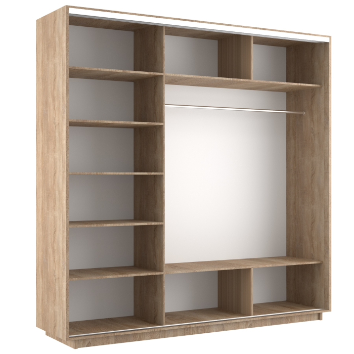 Шкафы-купе, Шкаф-купе Элемент Широкий, 180х60х240