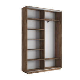 Шкаф-купе Экспресс 2-х дверный Фотопечать Квадрат Стекла 160х45х240