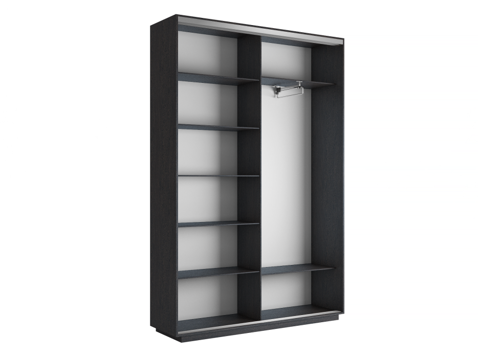 Шкафы-купе 2-х дверные, Шкаф-купе Экспресс Экспенс дуо 2400 x 1400 x 450