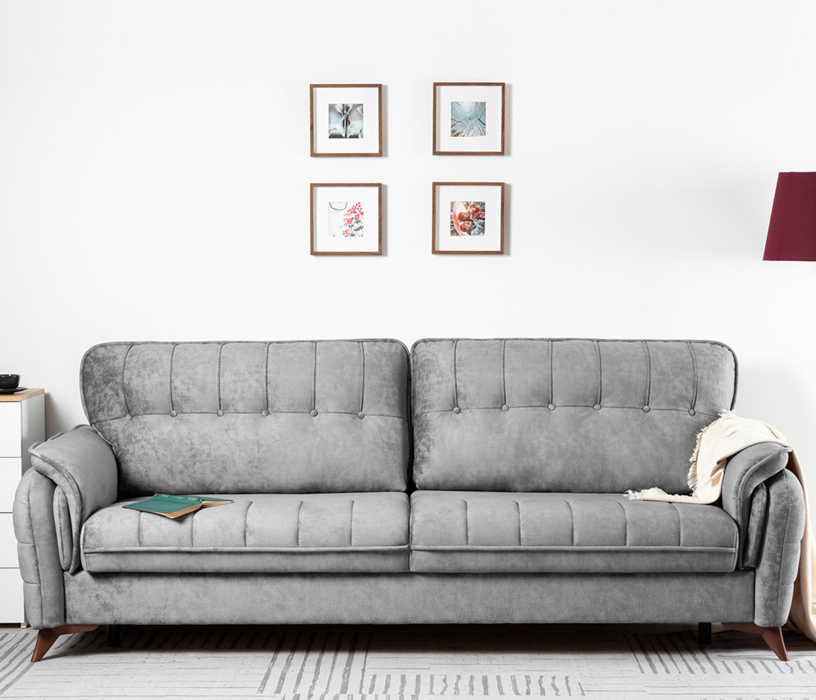 Диваны еврокнижки, Диван Дорис, Велюр Эверест