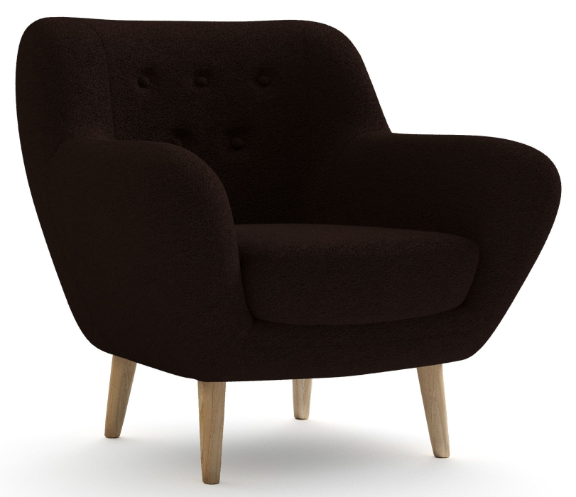 Кресло для отдыха, Кресло Элефант мягкое, Искусственный мех