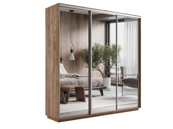 Шкаф-купе Экспресс Экспенс трио 2400 x 2100 x 450