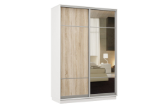 Шкафы-купе, Шкаф-купе Премьер Лайт 09 (08;11) двухдверный