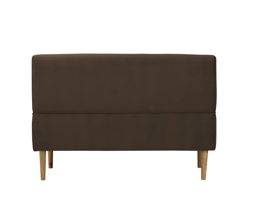 Маленькие диваны, Диван прямой кухонный Лагуна, велюр