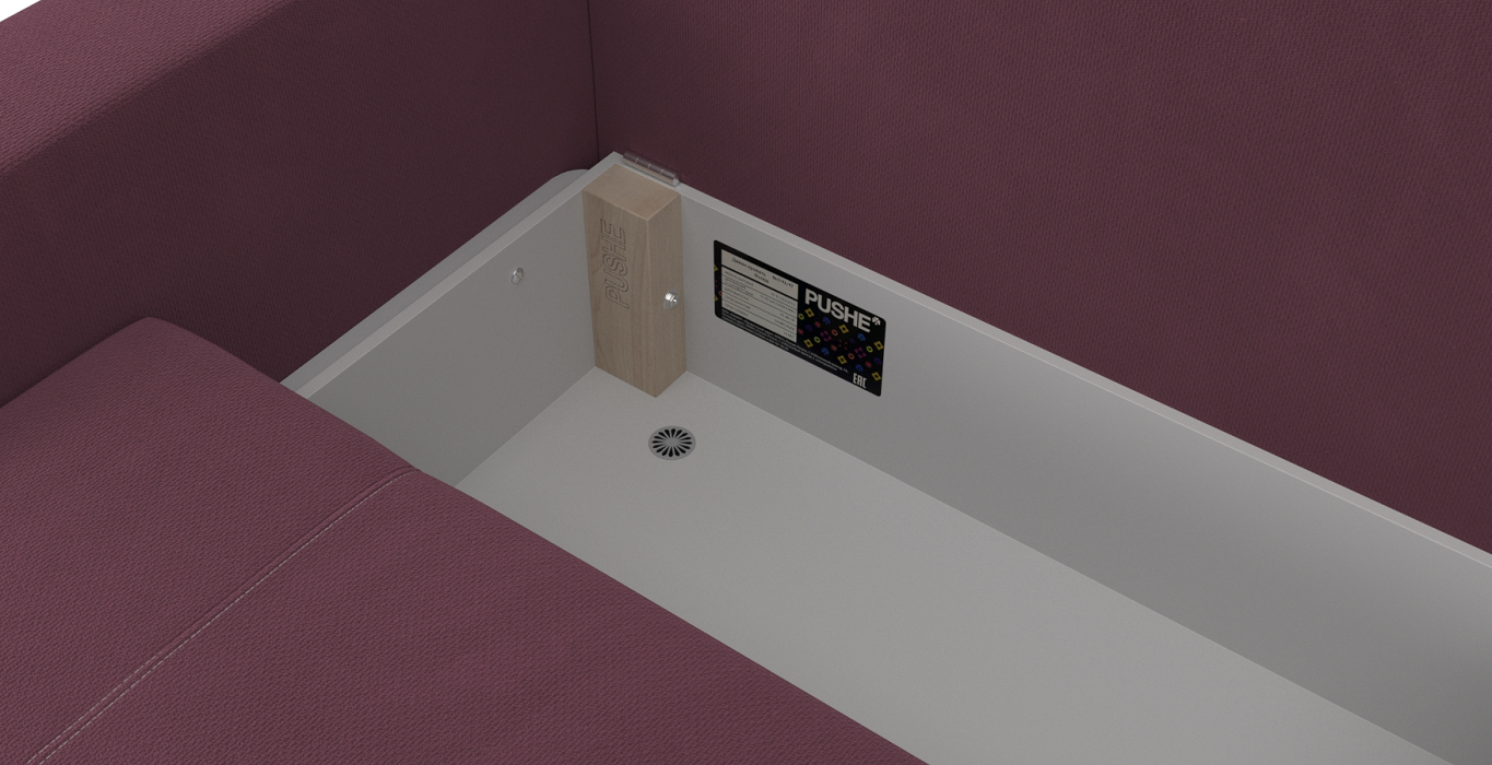 Дизайнерские диваны для гостиной, Диван-кровать Арти 2, велюр