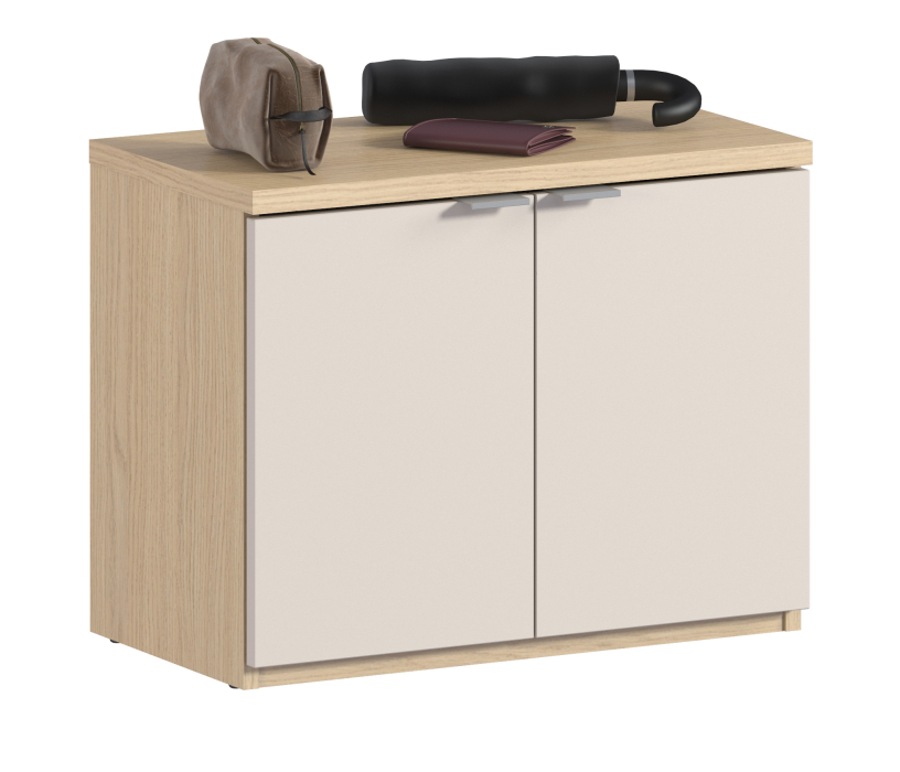 Тумбы, Тумба Афина СБ-3315 Дуб Винченца/Кашемир серый