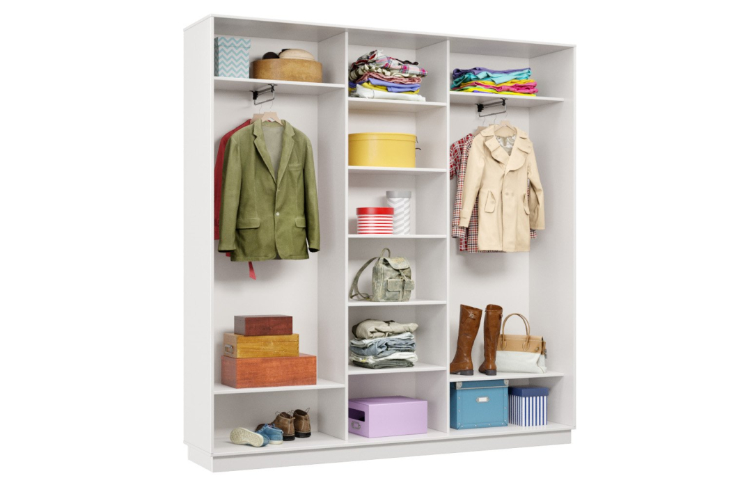 Шкафы-купе, Шкаф-купе Премьер 43 (14;14;14) трёхдверный