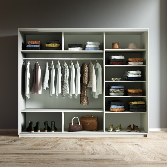 Шкафы-купе 3-х дверные, Шкаф-купе Экспресс 3-х дверный Фотопечать Шары Стекла 210х60х220