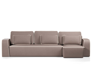 Диван-кровать угловой Линда еврокнижка,велюр