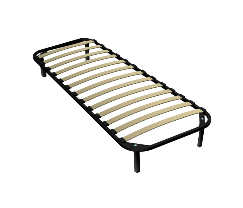 Кровати одноярусные, Кровать Кито СБ-2227 (800) Дуб Сонома с основанием