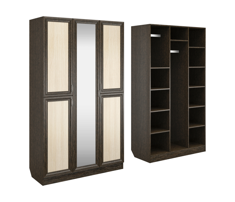 Шкафы распашные, Шкаф ШК-3/3