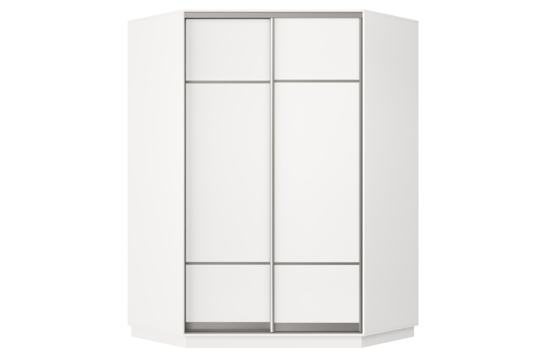 Угловые шкафы, Шкаф-купе Премьер Лайт 71 угловой (08;08) двухдверный