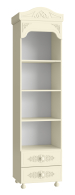 Шкафы пеналы, Шкаф-пенал открытый (стеллаж) Ассоль плюс АС-43