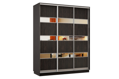 Шкаф-купе Премьер 28 (16;16;16) трёхдверный