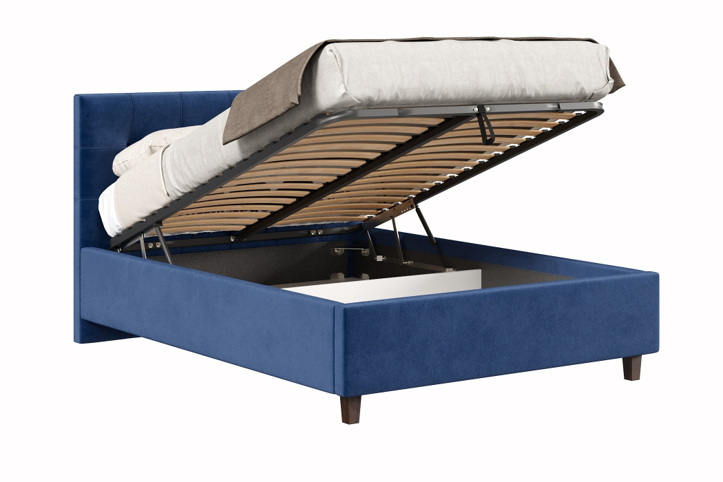Мягкая кровать, Кровать Турин 1400 с подъёмным механизмом