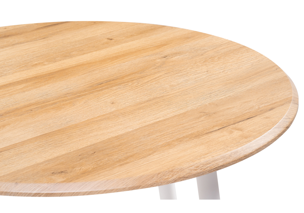 Обеденные столы, Стол деревянный Абилин 90 (Дуб вотан)