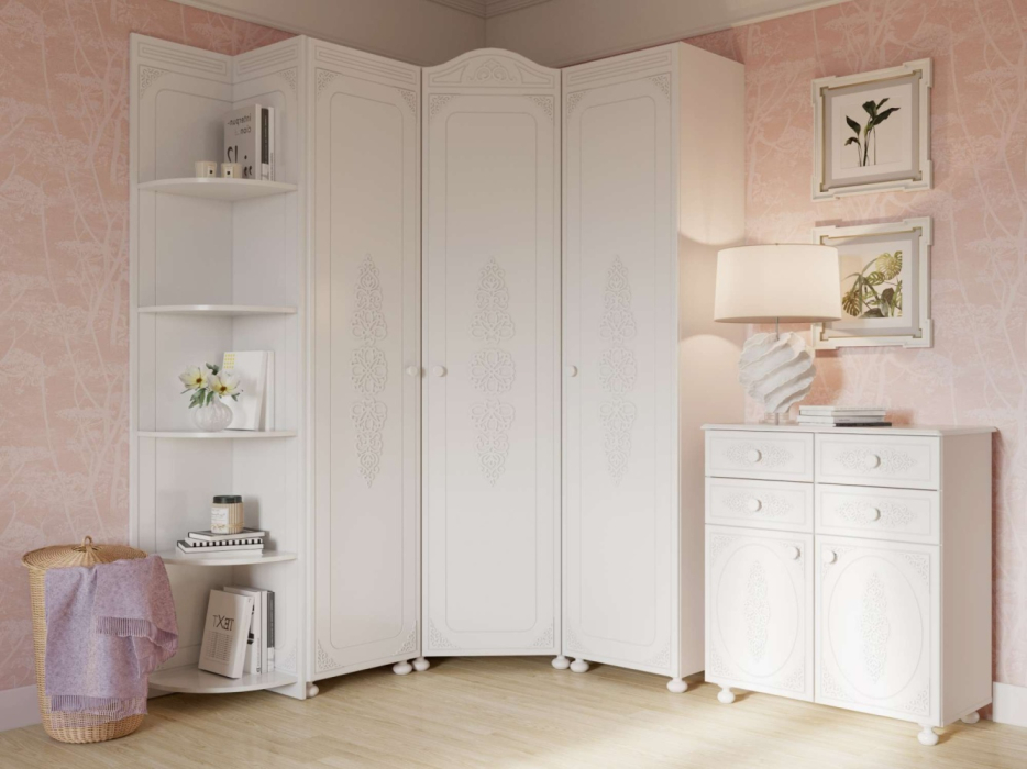 Шкафы пеналы, Шкаф Ассоль АС-531К (правый)