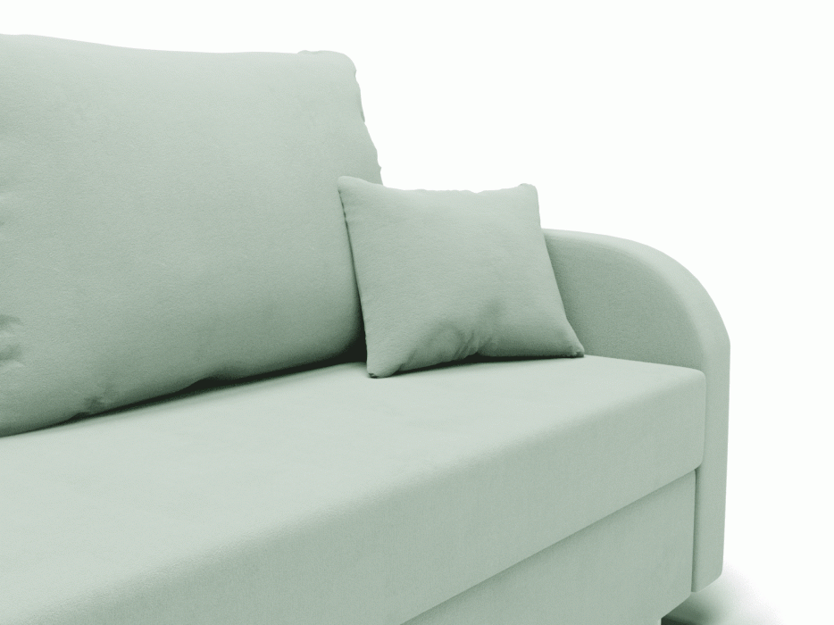 Диваны еврокнижки, Прямой диван Оазис,еврокнижка,велюр