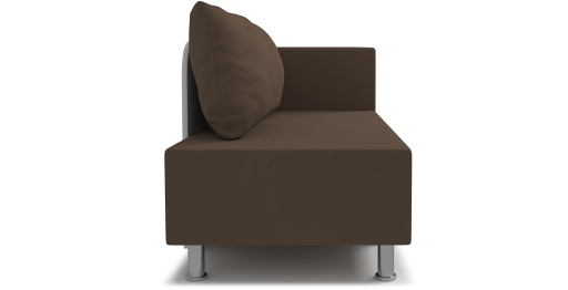 Кушетка Леон Lux, универсальный,  велюр