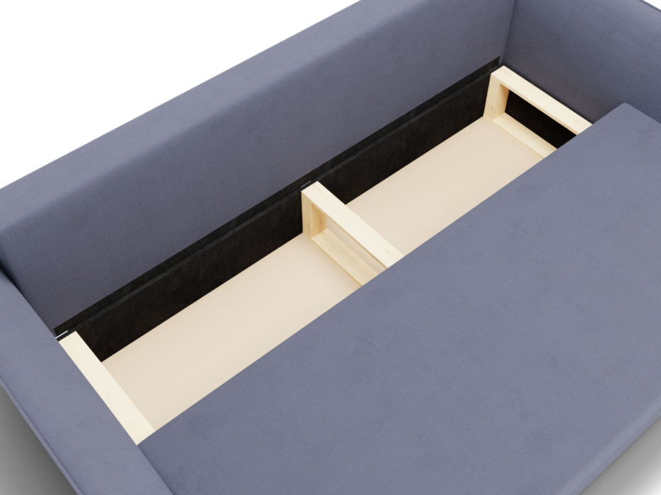 Диваны еврокнижки, Прямой диван Наоми,еврокнижка,велюр