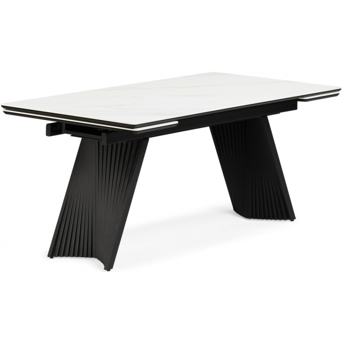 Обеденные столы, Керамический стол Вейв new 140(200)х80