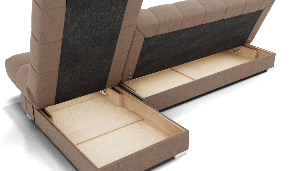 Диваны угловые в гостиную, Прямой диван Фиеста-2 НПБ, велюр