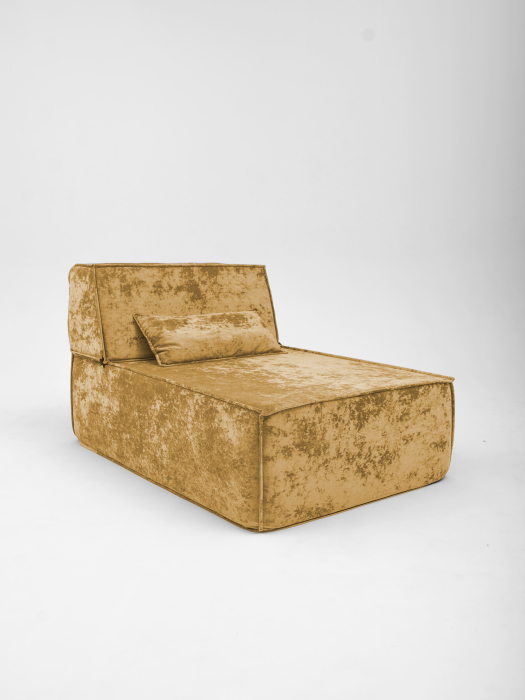 Бескаркасная мебель, Бескаркасная оттоманка Клайд,плюше