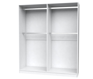 Шкаф распашной 4-х дверный ШК-4 П