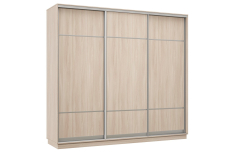 Шкафы-купе 3-х дверные, Шкаф-купе Премьер Лайт 64 (08;08;08) трехдверный