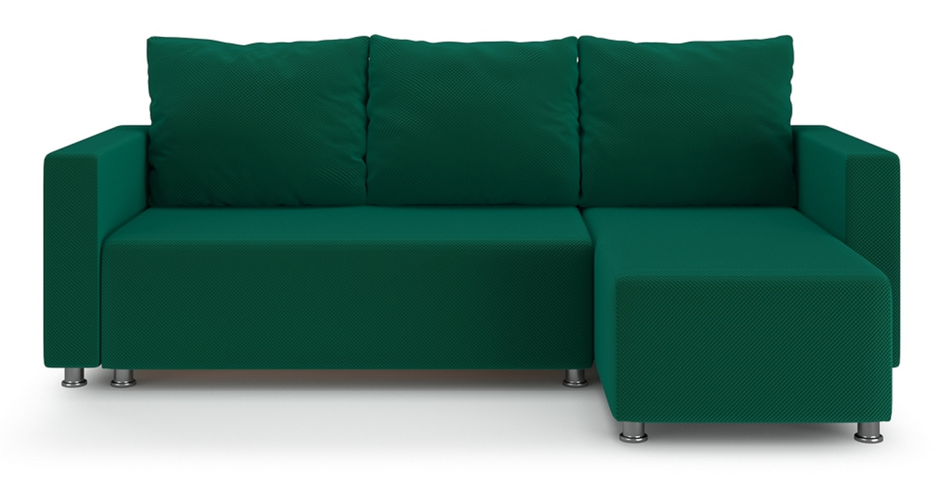 Диваны угловые в гостиную, Угловой диван Каир Lux 2 универсальный велюр