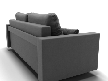 Прямой диван Пульсар,еврокнижка,велюр