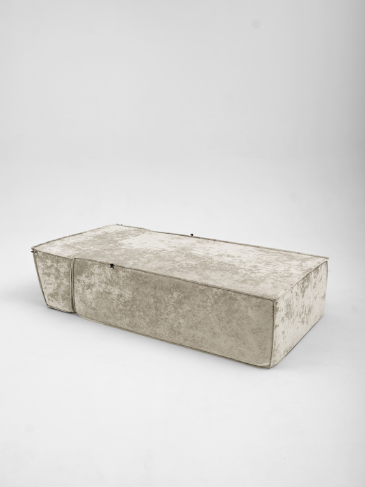 Бескаркасная мебель, Бескаркасная оттоманка Клайд,плюше