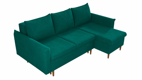 Угловой диван АМиКо 2, велюр