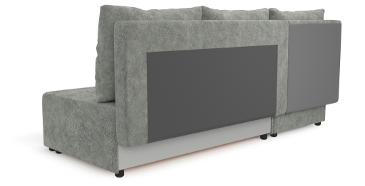 Угловой диван Каир Lux, велюр, левый