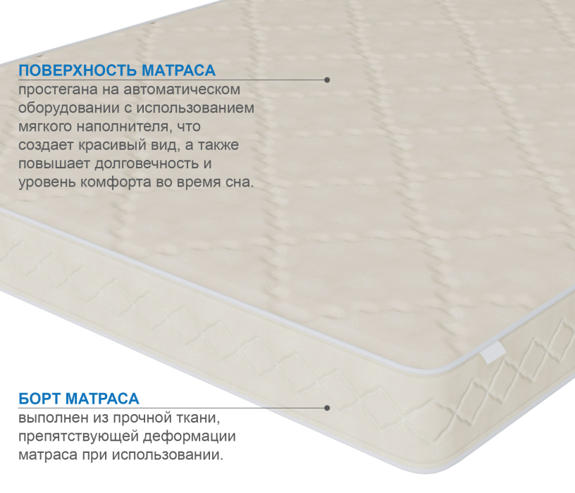 Матрасы 120 см, Матрас Классик-Орландо в скрутке 1200х2000