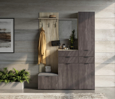 Шаде, дуб серый, черный ясень