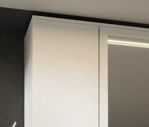 Шкаф Квадро распашной 1,6 м ЛДСП