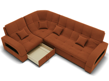 Модульный диван Майами-3,микровелюр,антивандальная ткань,венеция