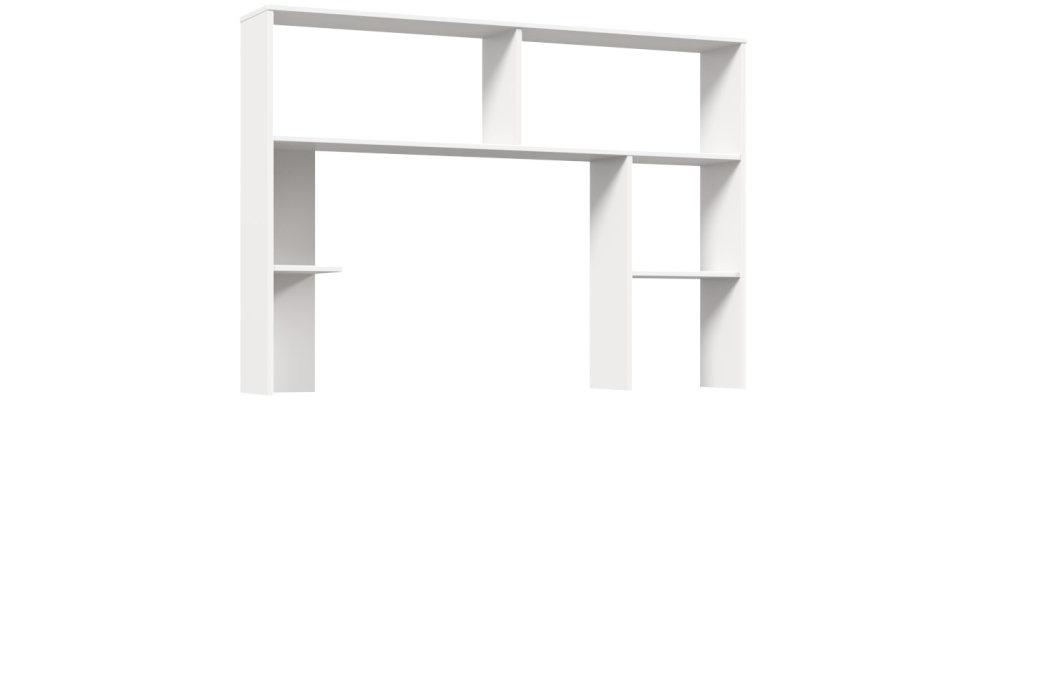 Прямые, Стол письменный 04 с надстройкой