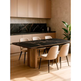 Стеклянный стол Монерон 200(260)х100х77